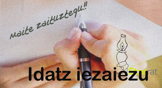 Idatz iezaiezu Banner